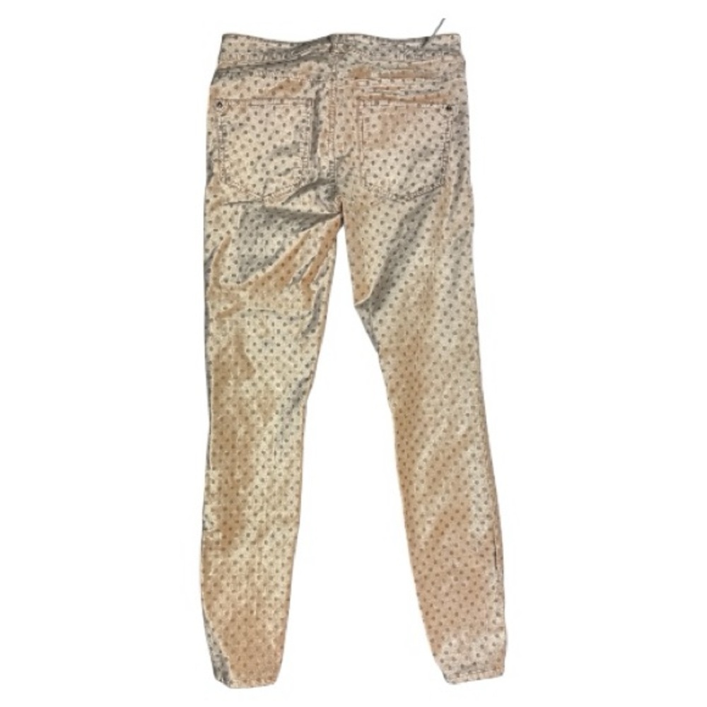 Anthropologie Pilcro & The Letterpress Polka Dot Velvet Pants Size 25 - Picture 4 of 10